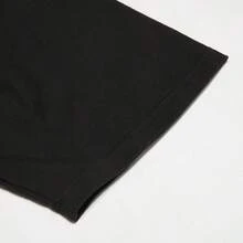 Puma 女式高腰短袖短款T恤 62717501，夏季 - 黑色 - 查看 4