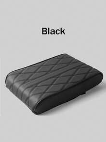 汽车扶手垫增高垫菱格皮革加宽加厚中控台通用车载记忆棉扶手箱垫 - 均碼 - 查看 11