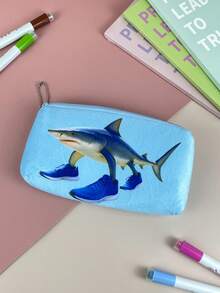 1 pezzo (12 cm/4,72 pollici) Astuccio minimalista ma unico, disponibile in giallo/verde/rosa/blu, borsetta per matite a forma di animale strano, regalo perfetto e da collezione, per il ritorno a scuola, forniture scolastiche, astuccio per matite, borsa per la scuola