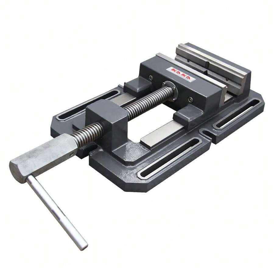 Tsl-140 Drill Pr Vise, V-Groove Clamping Metal Milling Vice For Drill Pr Hines - Multicolor - View 1