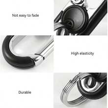 3件套 Chris Good 个性化不锈钢汽车钥匙扣 汽车配件 包饰 背包 适合上学