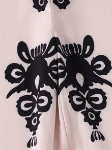 Spring/Summer Tween Girls Halter Jumpsuit, Casual & Fashionable - Black and White - View 7