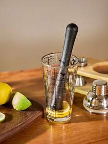 Cirelle Mieszadło kuchenne do baru S - stal nierdzewna Bar Old Fashioned kruszarka do lodu do lemoniady owocowej SHome Bar Accessories - do przygotowywania pysznych mojito i innych napojów owocowych!, prezent dla ojca - Srebro - Zobacz 3