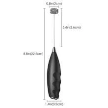 电动奶泡器，适用于搅拌咖啡、牛奶、燕麦片、鸡蛋等，省时省空间，使用方便，不含电池。是节日、新年和圣诞节送给女性、咖啡爱好者和家庭主妇的理想礼物；实用的手持式家用咖啡师套装 - 彩色 - 查看 12