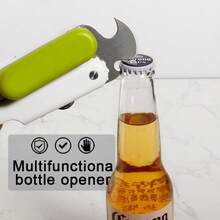 KitchenAid Classic Multifunction Can Opener And Bottle Opener Easy To Use, Razor Sharp Stainless Steel Cutting Wheel, Soft Ergonomic Handles, Colorful Style Optional - Green W/ Protective Cover - View 6