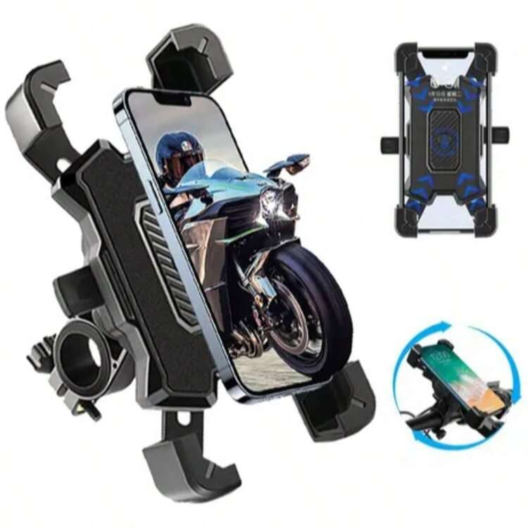 Soporte Celular Motocicleta/bici Accesorios Para Celulares Nuevo - Multicolor - Añade 2