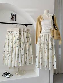 Women Party Other Wear - 杏色 - 查看 1