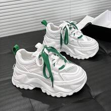 Women Chunky Shoes - màu xanh lá - Xem 1