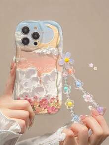 Ốp lưng điện thoại chống rơi họa tiết hoa nhí dày dặn, màu kem, trong suốt, tương thích với iPhone 14, 14 Pro, 14 Pro Max, tương thích với iPhone 13, 13 Pro, 13 Pro Max, tương thích với iPhone 11, 11 Pro Max, tương thích với iPhone 12, 12 Pro, 12 Pro Max, chống rơi, tương thích với iPhone XR, tương thích với iPhone 7/8 GES2, ốp lưng điện thoại tương thích với iPhone XS, tương thích với iPhone 15, 15 Pro, 15 Pro Max, tương thích với iPhone 16, 16 Pro, 16 Pro Max/Ốp lưng/Ốp lưng cao cấp tương thích với dòng Redmi - Nhiều màu - Xem 1