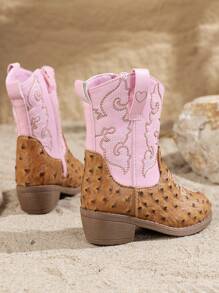 1 Pair Girls' Multi-Match Autumn/Winter Thigh High Anti-Slip Princess Boots