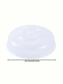 微波炉圆形塑料碗盖 - 透明食品盖，适用于厨房和餐厅 - 彩色 - 查看 6
