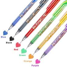 6pcs Erasable Ball Point Pens, Marker Pens, Student Journaling Pens, School Ball Pens, Stationery Writing Supplies, Office Student Exam Pens, Creative Student Stationery, Prize Pens, Creative Stationery, Back To School Supplies, School Stationery, Gift Pens - Multicolor - View 12