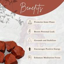 Local Shipping--  Healing Crystals, Stones, Healing Stones, Rock Collection, Agate, Raw Stones ,Crystals, Rocks, Jade, Crystals And Healing Stones(Labradorite, 2 Pcs) - Red Jasper - 查看 4