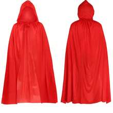 1 pieza/2 piezas Capa/Capa con capucha negra transparente de punto unisex para adultos, disfraz de bruja, vampiro, demonio, hada para Halloween, fiesta de disfraces, uso en actuaciones. Esta capa transparente es muy delgada, así que no la compre si no se siente cómodo con el material delgado y transparente. Capa negra - Multicolor - Ver 2