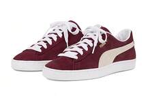 JJJJound X Suede 'Burgundy' China Exclusive Red White Sneakers Men 388659-04 - Multicolor - View 3