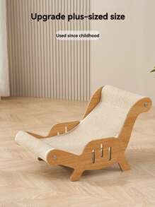 1pc Sisal Cat Scratching Post Bed With Cat Toys - Modern Durable Cat Furniture Accessory, Multi-Layer Kitten Resting Nest, No Shedding Pet Essential (2-In-1 Design)