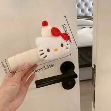 Sanrio Hello Kitty Doorknob Gloves - Sanrio Y2K Cute Style, Anti-Impact And Anti-Static Wall Protectors For Home Decor, Perfect For Bedrooms And Living Rooms