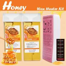 Soft Wax Roller Cartridge For Hair Removal, Waxing Kit For Women Full Body Area Waxing ,  Depilatory Rolling Wax Roller At Home Waxing - 黃 - 查看 7