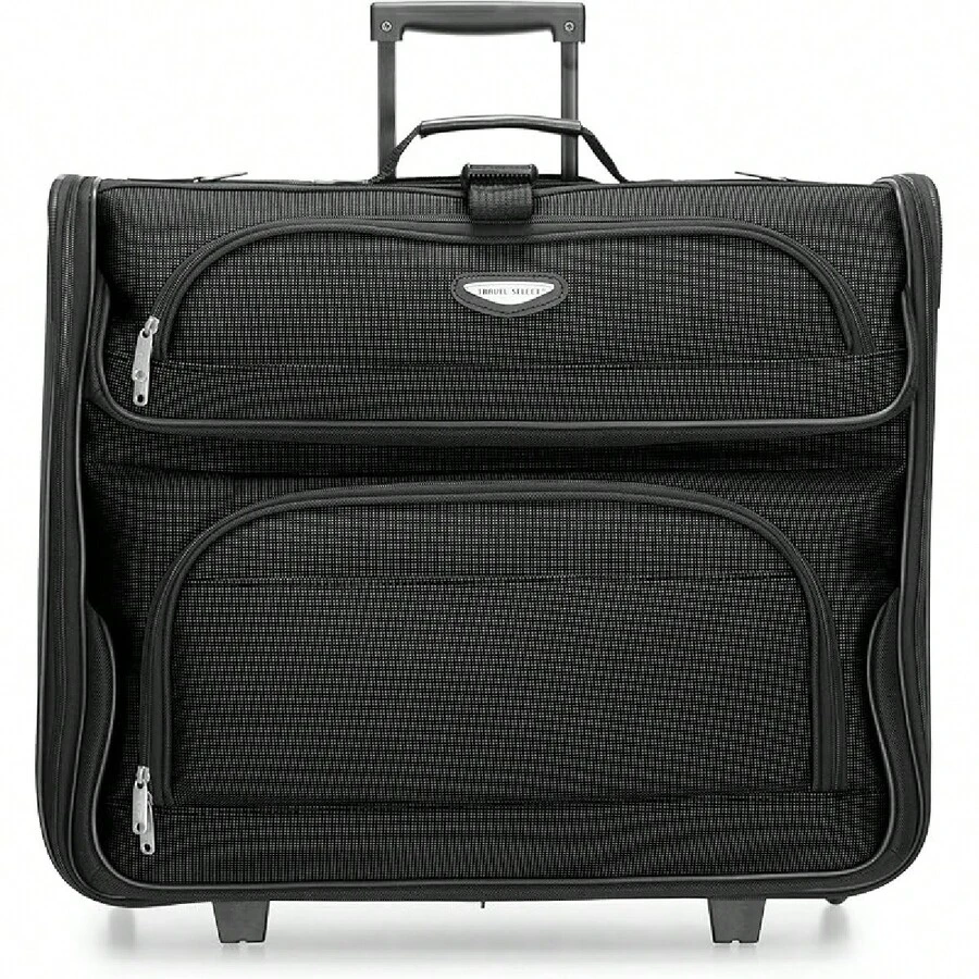 Expandable Rolling Upright Luggage - Black - View 1
