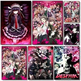 1 pieza Póster artístico de pared con opción de marco Pop 1 pieza Póster de serie de anime clásico impreso en papel para el hogar, sala de estar, dormitorio, entrada, bar, restaurante, cafetería