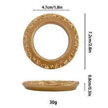 欧式复古INS金色迷你相框道具美甲项链拍照饰品珠宝拍摄背景配件 - 彩色 - 查看 18