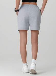 2 pièces Shorts d'été mode femme respirants et confortables pour le quotidien, la course, la fitness, la danse, le yoga, le pom-pom girl, le cyclisme, les sports de plein air, avec design de taille élastique