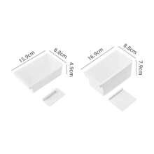 Caja de almacenamiento con tapa para cortador de queso y mantequilla, contenedor de mantenimiento fresco, herramienta para hornear, cocina, hogar - L - Ver 5