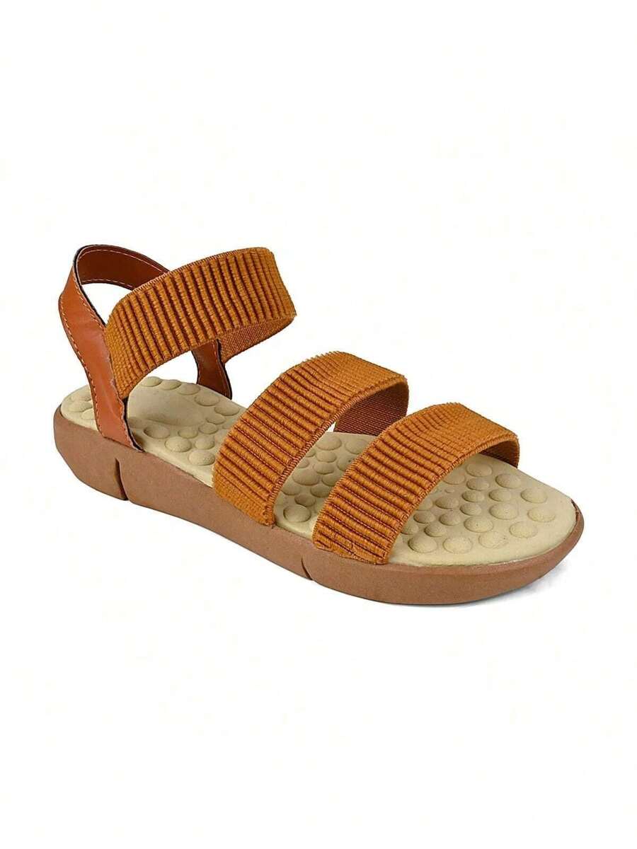 Women's Sandal Elastic Orthopedic Spur Soft Massaging Easy Fit Summer