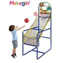 Indoor Basketball Shooting Machine Room Basketball Hoop Kids Arcade Basketball Game Set Sports Playset Basketball Training Toy - Multicolor - View 2