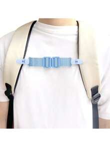 Backpack Chest Buckle Accessory, Adjustable Outdoor Backpack Shoulder Strap Fixing Strap, Anti-Slip Strap, School Bag - Multicolor - View 2