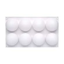 3D球形硅胶模具，慕斯蛋糕烘焙模具，烘焙蛋糕硅胶模具，法式甜点糕点巧克力、肥皂和冰淇淋