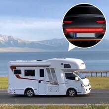 1 件/2 件-汽车反光贴纸，后保险杠贴花贴纸强反光条高强度可见性贴花夜间警告标志 35.82 * 1.57 英寸自粘 SUV 卡车（多色）-汽车-汽车配件