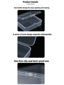 6pcs Storage Container Organizer Boxes, Cable Management Desk Tidy Accessories