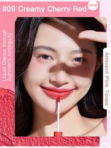 Essence Juicy Bomb Plumping Lip Gloss - High-Shine Non-Sticky, With Meadowfoam & Sea Fennel Extract, Hydrating & Vegan - Cream Red - 2.6ml - Cheese Red Cherry - View 1