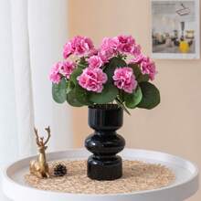 2 Stücke künstliche Begonienblume, Simulation Geranie, Simulation Grünpflanze Künstliche Blume, geeignet zum Aufstellen im Wohnzimmer, Schlafzimmer, Büro, moderne Heimdekoration, Raumdekoration Geschenkidee