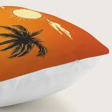 1 件汽车和露营单面印花靠垫套，45*45 厘米 - 彩色 - 查看 3