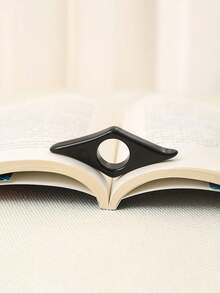 1 pieza Clip de libro para el pulgar, herramienta de lectura, clip/marcador de libro para el pulgar, compañero de café, marcador de libro de presión con el pulgar, clip de libro de presión con el pulgar, asistente de lectura, herramienta de lectura, accesorio de libro para estudiantes, extensor, marcador de libro conveniente, herramienta de lectura, accesorio de libro para estudiantes, abre libros, marcador de libro conveniente - Multicolor - Ver 20