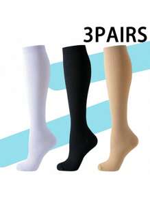 3/4 pares de calcetines de compresión de cobre para mujeres y hombres que brindan soporte a la circulación para correr, enfermería y deportes, en presentaciones de 2/6/8/12 piezas