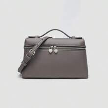 Bolsa de almuerzo de moda LP19, nueva bolsa de mano de modelo primavera/verano 2025 para mujer, bolso de hombro estilo tote y bandolera pequeño