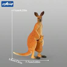 North American Forest Animal Figurines Educational Toy Cake Toppers,Realistic Jungle Animal Set, Christmas Birthday Gift For Kids Toddlers, Includes Elephant,Camel,Giraffe,Tiger Lion,Panda,Bear,Deer,Hippo,Rhino,Raccoon,Lynx,Wolf,Eagle,Beaver, Rabbit,Beaver,Bald Eagle, And More