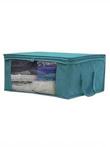 Foldable Storage Containers - Clothes Storage Bags With Lids And Handle For Organizing Bedroom Closet Clothing Comforter Organization And Storage, Ideal For Home, Bedroom, Dorm, Spa Wardrobes Under-Bed Storage