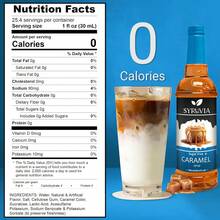 Syruvia Sugar Free Caramel Syrup For Coffee 25.4 Ounces Caramel Flavoring Syrup - 25.4 Fl Oz - View 2