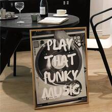 1pc Gift Classic Modern Landscape Portrait Painting Posters Wall Arts Print Solid Pattern Kitchen Bedroom Living Room Bathroom Classroom No Frame - Multicolor - View 5