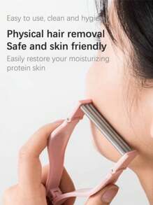 Facial Hair Removal Tool, Safe Handheld Spring Roller For Painless Hair And Beard Removal, Skin Care Massage Beauty Depilation Device