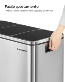 Trash Cans - Bạc - Xem 4