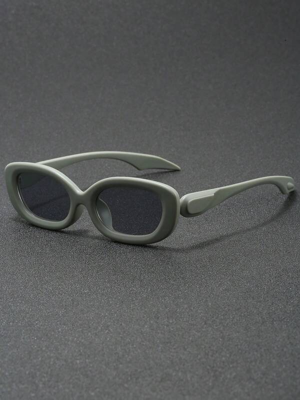 1 peça masculinos estilosos, ovais, armação pequena, estilo olho de gato, estilo Y2K, adequados para uso diário, atividades ao ar livre, moda urbana, festas e ocasiões casuais