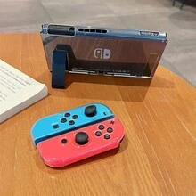 1pc Transparent Protective Soft Case For Nintendo Switch OLED Console - Transparent - View 6