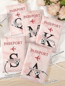 1 Peça Carteira Personalizada com Assinatura, Carteira com Design de Assinatura Personalizada, Carteira Personalizada com Assinatura, Carteira Personalizada com Assinatura, 1 Capa de Passaporte de Couro PU de Cor Sólida com Letras em Relevo, Organizador de Documentos de Viagem de Negócios, Bolsa de Viagem Essencial, Material Escolar, Volta às Aulas, Presente Escolar, Para Escritório, Para Escola, Para Sala de Aula, Para Presentes de Professor, Para Universidade, Para Colegas, Para Dormitórios, Para Professores, Para Meninos e Meninas, Para Adolescentes, Estudantes do Ensino Fundamental, Estudantes do Ensino Médio, Estudantes do Ensino Médio, Estudantes Universitários, Calouro, Veterano, Alunos de Graduação
