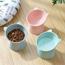 Tigela Grande para Animais de Estimação, Tigela Antiderramamento para Alimentação de Cachorro, Fácil de Limpar, Design Inclinado para Proteger o Pescoço do Animal de Estimação, Acessórios para Animais de Estimação