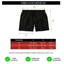 Kit 3 Men's Bermuda Shorts Tactel Plain Basic Sports Shorts - 彩色 - 查看 5
